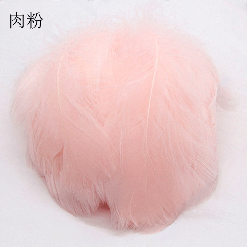 Macaroon color DIY feather 8-15cm cat stick chandelier feather dream catcher handmade color feather