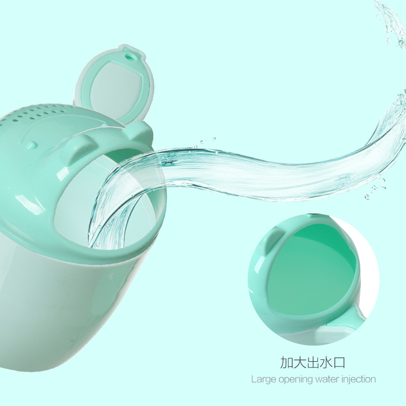 Baby products baby shampoo cup children shower baby bath bath spoon shampoo cup water cup wholesale