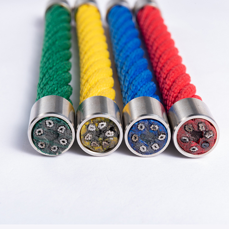 16MM Outdoor Adventure игровая сеть Веревочный зажим Стальная проволока Шестиструнная игровая композитная веревка