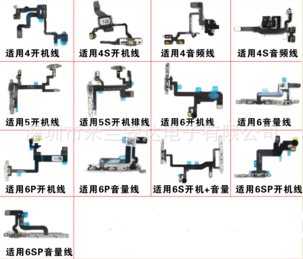 Suitable for 6s i7 X small image head iPhone6 Front Camera front camera back camera