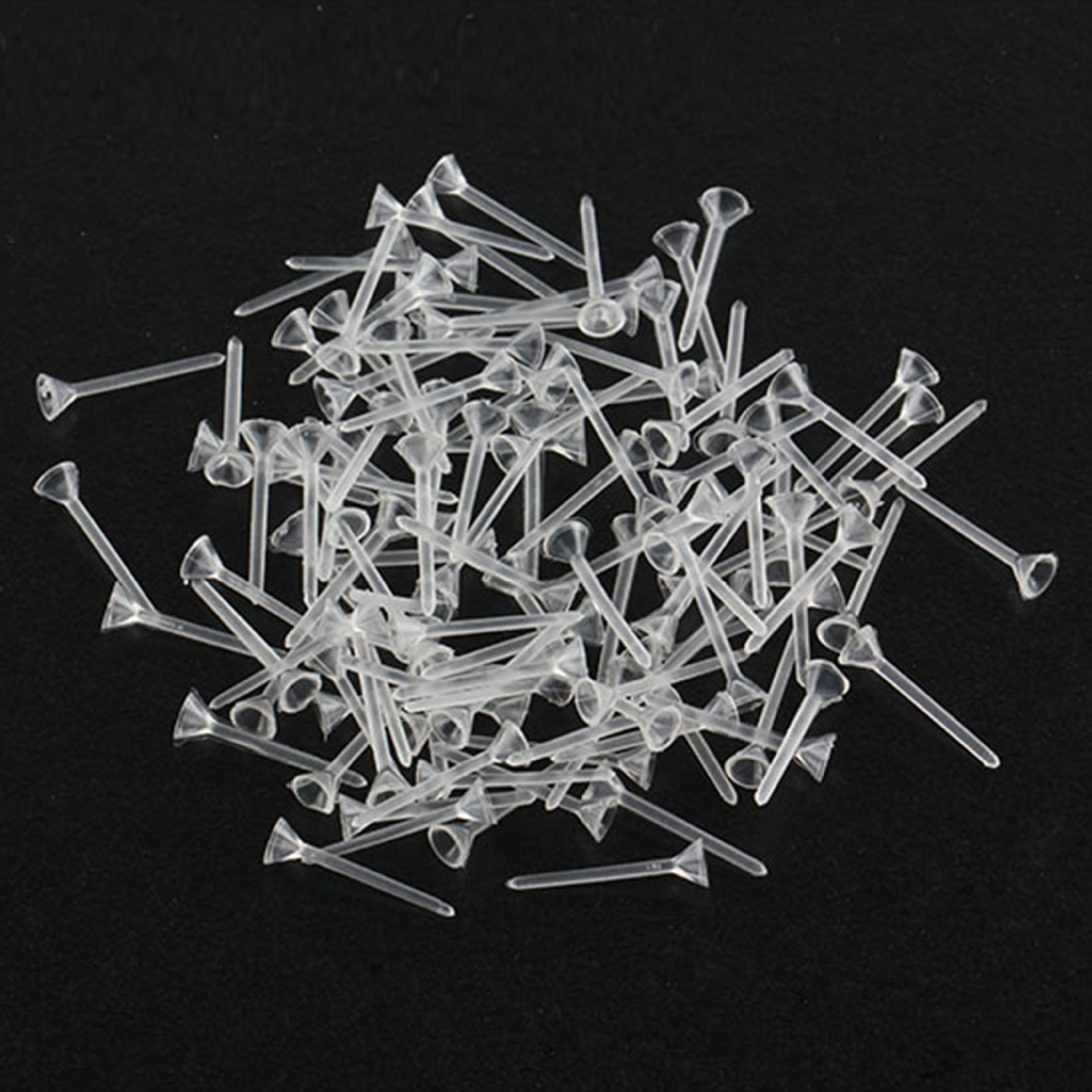 Moss micro landscape doll fixed needle stick DIY material glass bottle decoration bottom small foot plug-in fixed needle