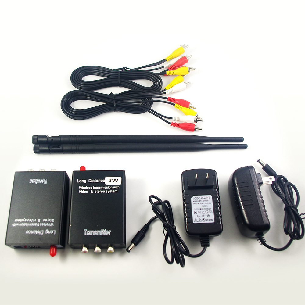 2.4g Wireless Audio and Video Transmission Equipment/3W/5W High-Power Elevator Dedicated Monitoring Wireless Transceiver