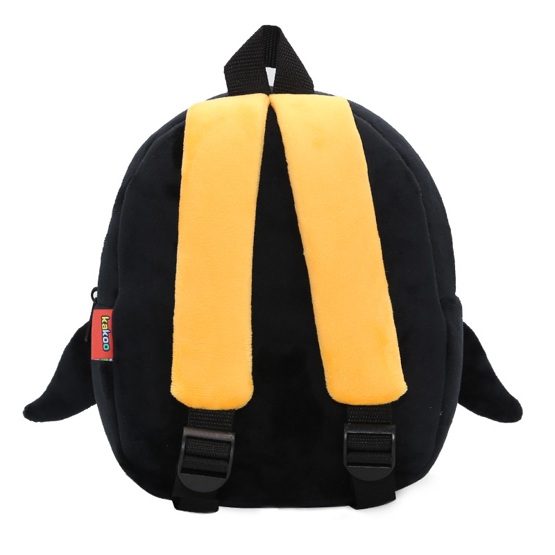 Cartoon animal Penguin Children's schoolbag backpack plush children's backpack Mobile 2-4 years old early education bag