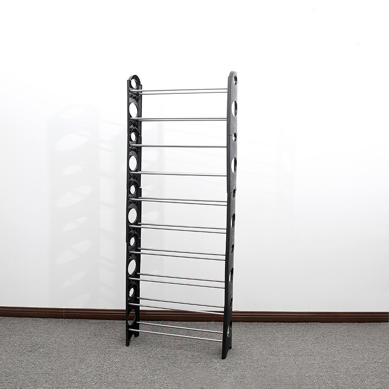 Прямые поставки от производителя, простой сборный стеллаж для обуви, многоуровневый, пылезащитный, стеллаж для хранения, многофункциональный