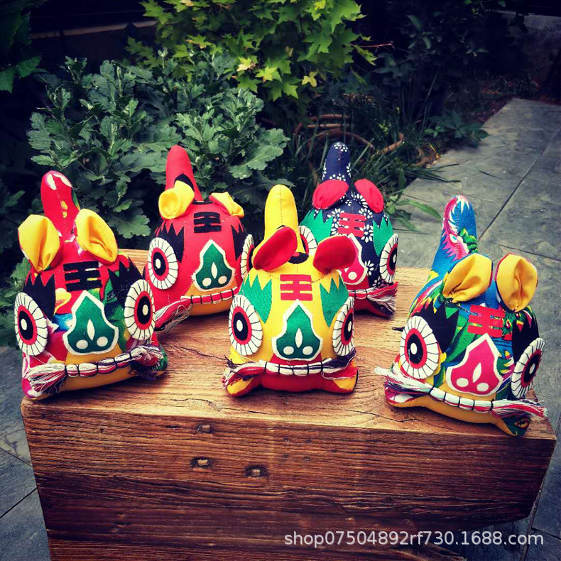 Ручная работа китайский стиль народное ремесло средний тканевый тигр не наследие традиционный подарок