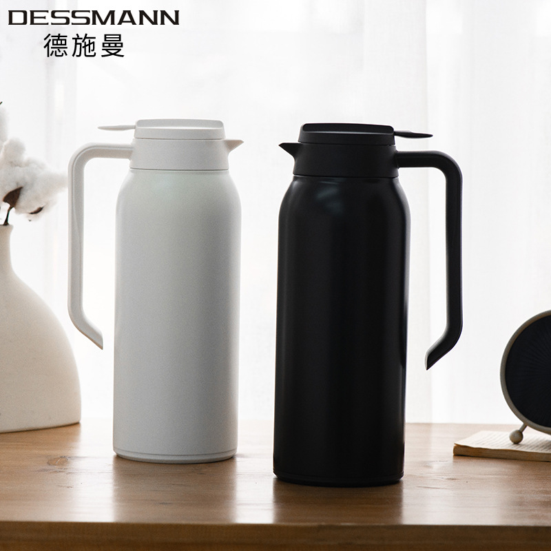 Новый термос из нержавеющей стали 316, подарок, европейский, 1.5L, большая емкость, для горячей и холодной воды