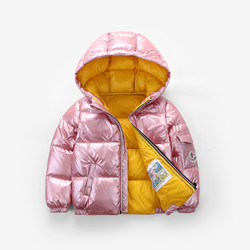 Winter New Baby Space Silver Boys and Girls Thickened Anti-Season Children's Wear Winter Clothes Children's Down Jacket