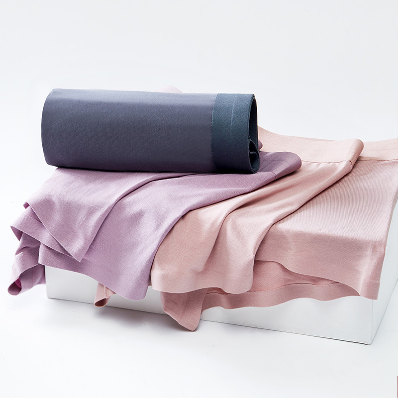 80 Lanjing Modal Traceless Ice Silk Boxers One-Piece Stretch Four-Corner Student Underwear Tide