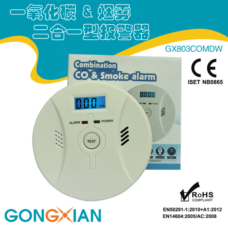Smoke & Carbon Monoxide COmposite Alarm CO & Smoke COmposite Alarm CO Alarm