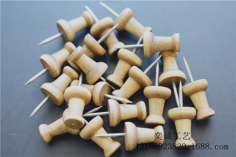 Hemu I-shaped nail wooden drawing nail original wood nail multi-purpose artistic creative labeling nail manufacturer supply