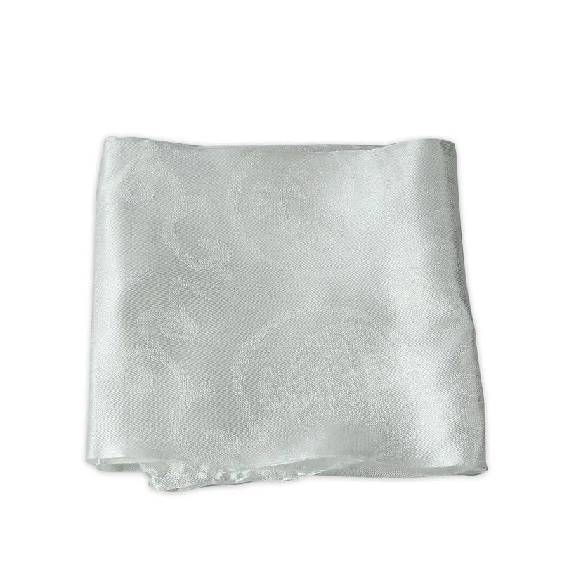 Xizang Eight Auspicious Hada Auspicious Dark Pattern Hada Xizang Mongolian Etiquette Hada Five Colors Hip Hop Blue