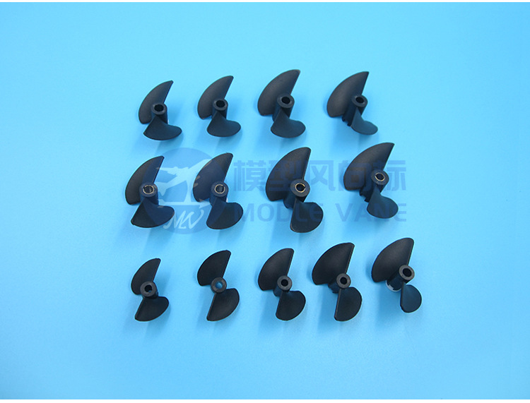 Marine two-blade propeller nylon P40 * D27 30 32 35 38 40 45 47mm nylon paddle