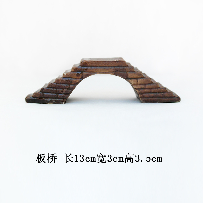 Artificial Rockery Bonsai Fish Tank Ceramic Ornaments Micro Landscape Gardening Crafts Decorative Flowing Water Ornaments Dripping Water