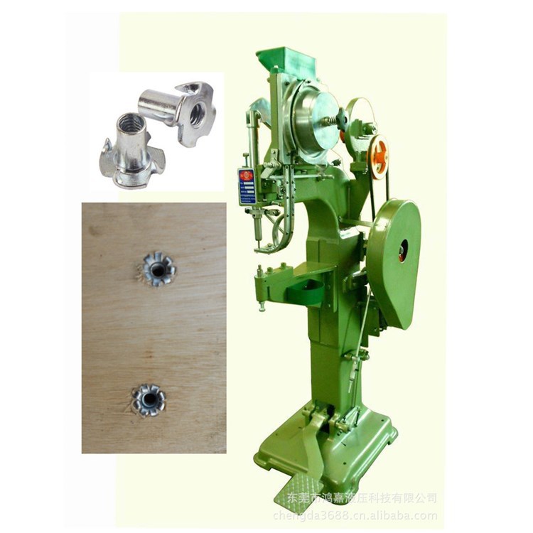 Fully Automatic Three-Capsules Eyelet Machine, Air Eye Machine, Quick Labor Folder, File Bag Rivet Machine