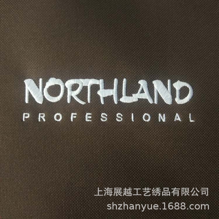 Provide high quality computer embroidery processing factory custom Shanghai finished clothes pieces embroidery LOGO embroidery word custom