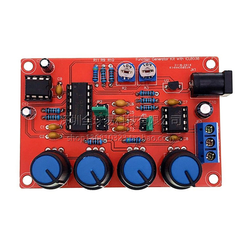 xr2206 upgraded version ICL8038 multi-function low frequency signal generator DIY kit spare parts with Shell
