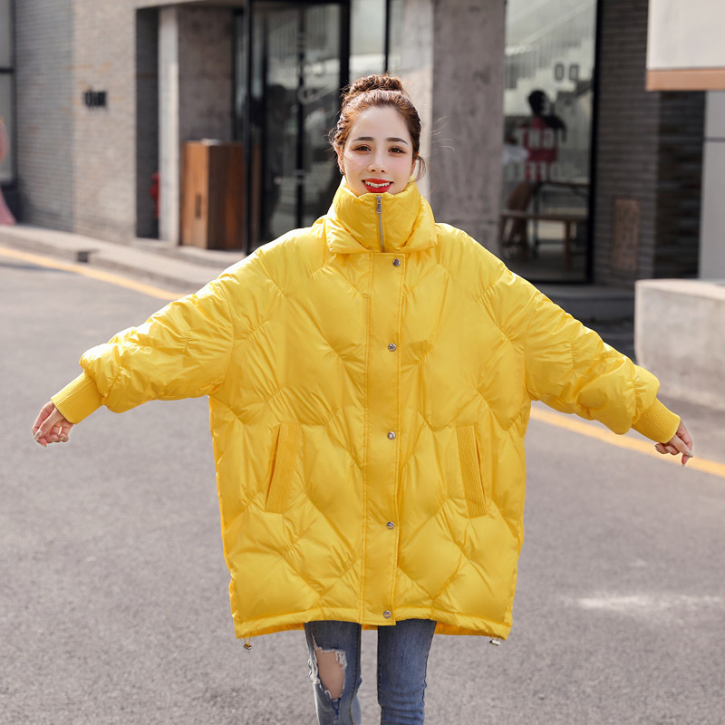 Micro-parent Down Jacket Winter 2019 New Large Size Loose Down Jacket Net Celebrity Shake Tone Micro-business Explosions 1938