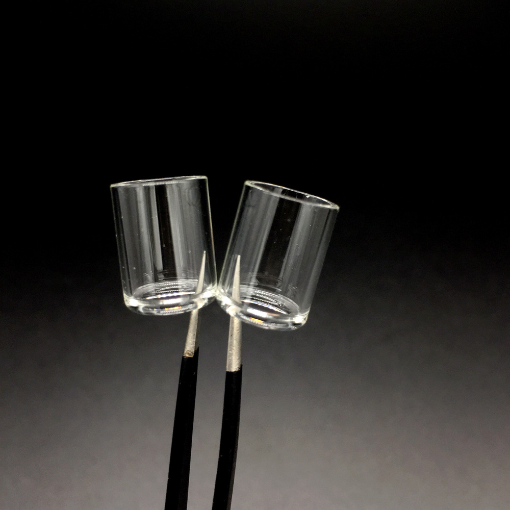 Guangdong Factory Direct Supply of Burning Glass Quartz Material Glass Oil Cup Ccell Shrink Glass Oil Cup