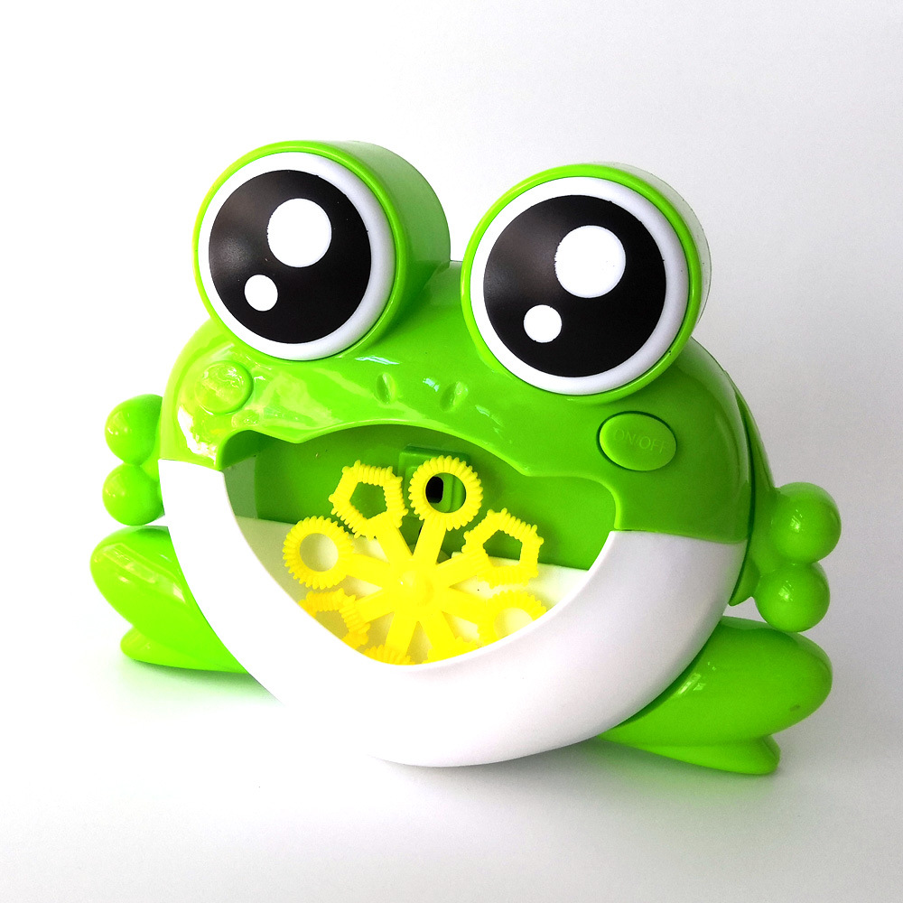 Tiktok electric crab bubble machine frog automatic dolphin bubble blowing machine children's summer water toys