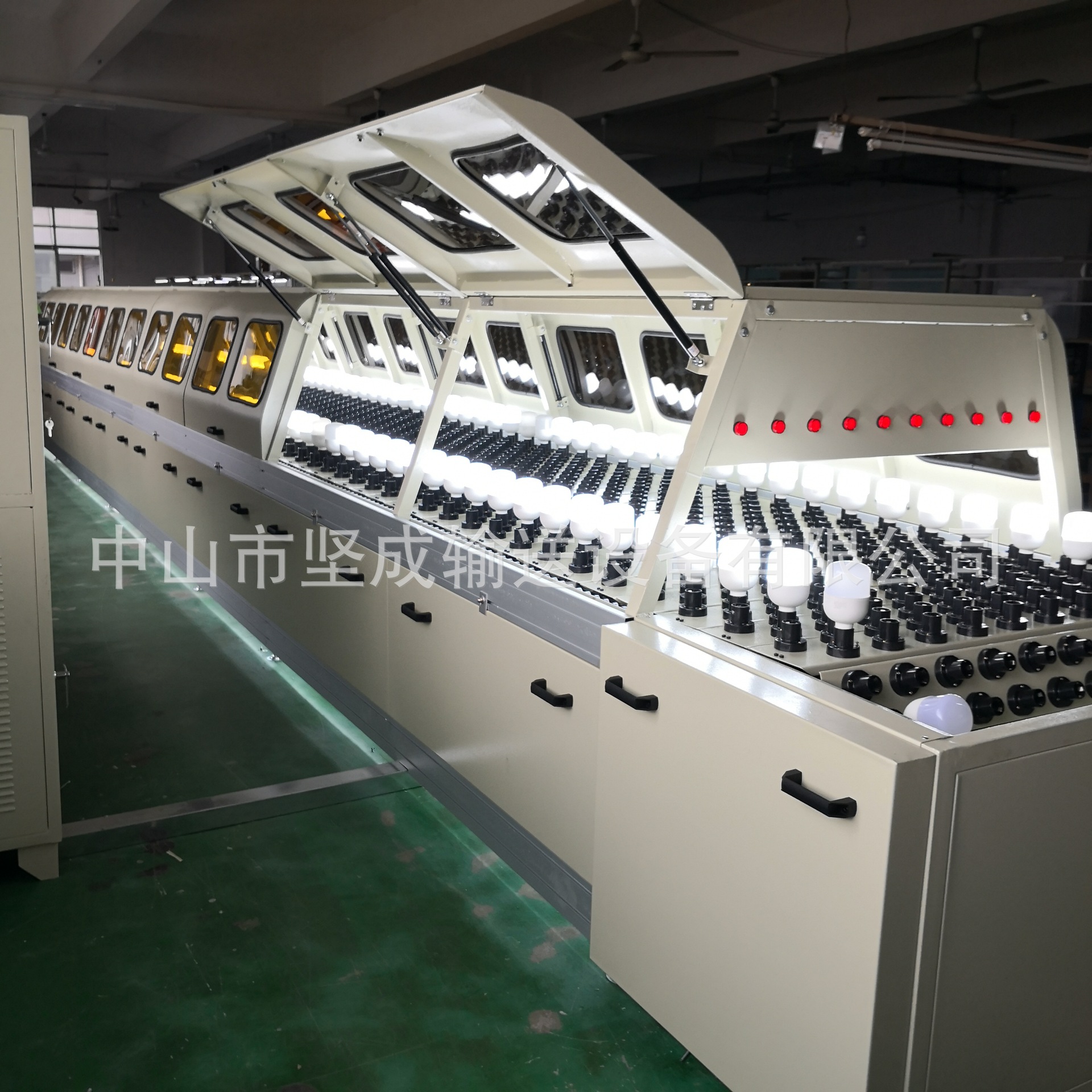 Прямые продажи с завода, оборудование для тестирования старения LED-ламп, линия старения ламп с высоким и низким напряжением