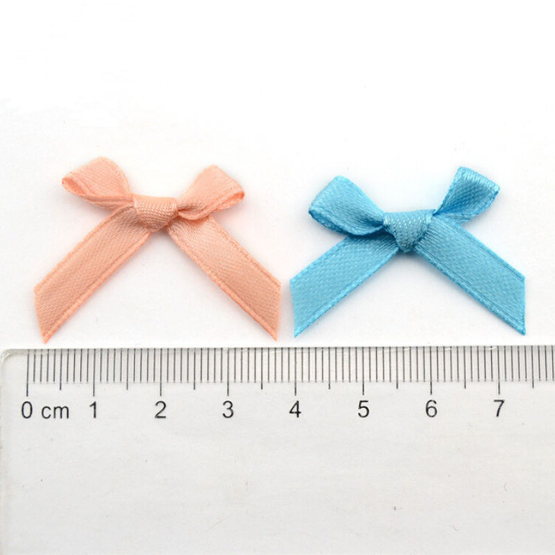 Hot sale 2 points with hand-wrapped bowknot underwear decoration small flower gift ribbon small flower bow wholesale