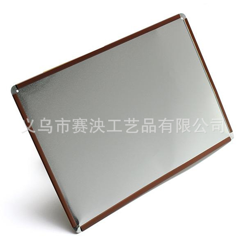 Factory direct European and American best selling metal crafts retro decorative tin painting cross-border e-commerce foreign trade supply