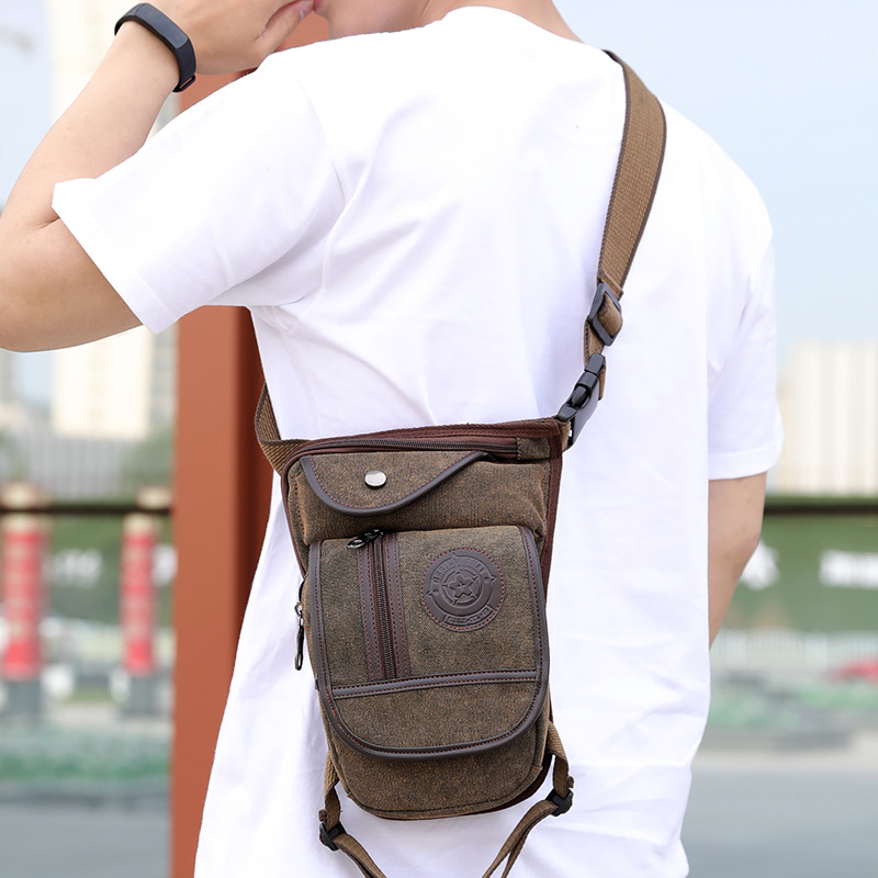 Mobile phone bag manufacturers wholesale military fan bag riding Men's bag outdoor tactical leg bag sports diagonal leisure waist bag