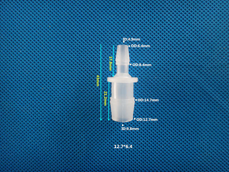 Plastic straight-through connector plastic hose connector plastic pagoda variable diameter straight-through plastic straight-through pipe connection