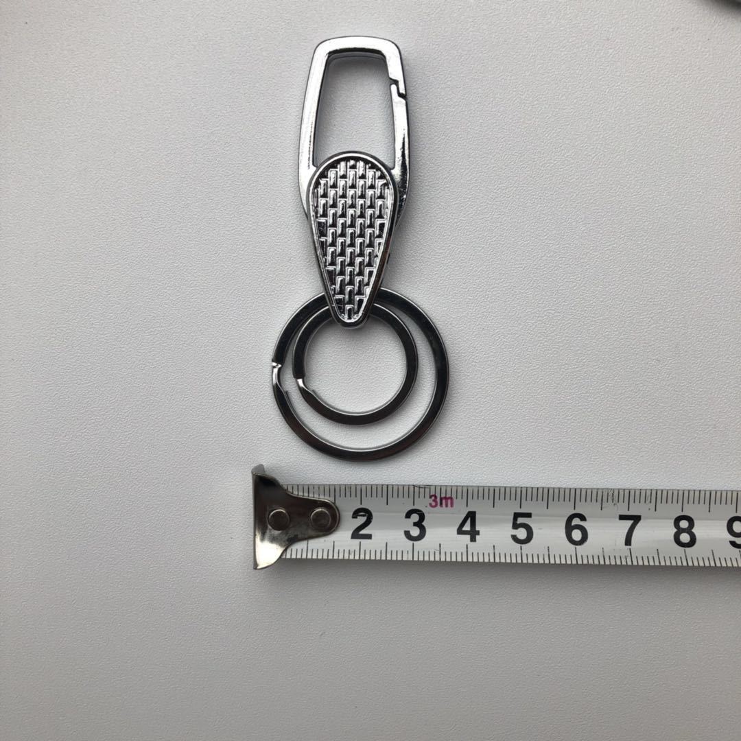 Two dollar store daily necessities key chain lock car key ring men's and women's key chain stall supply wholesale hot sale