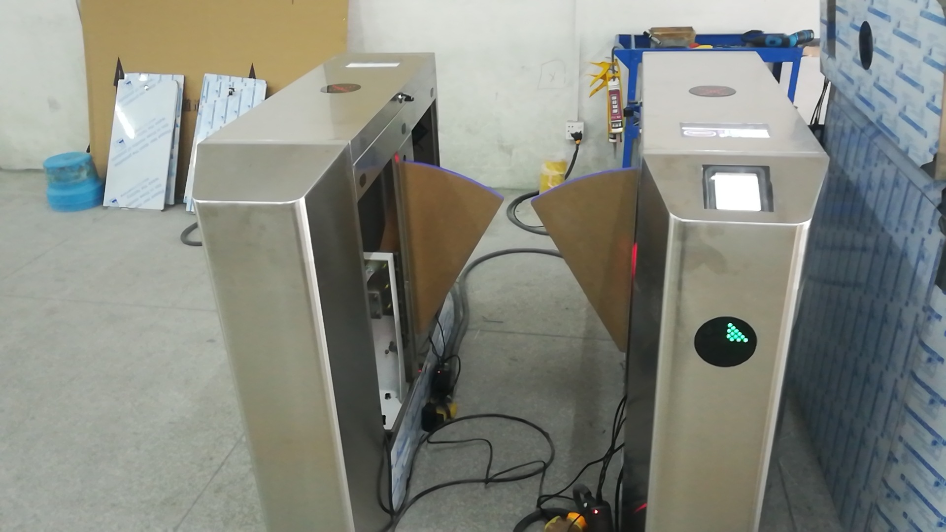 Shenzhen Scenic Area Scan Code Automatic Ticket Checking System Id Card Ticket Checking System