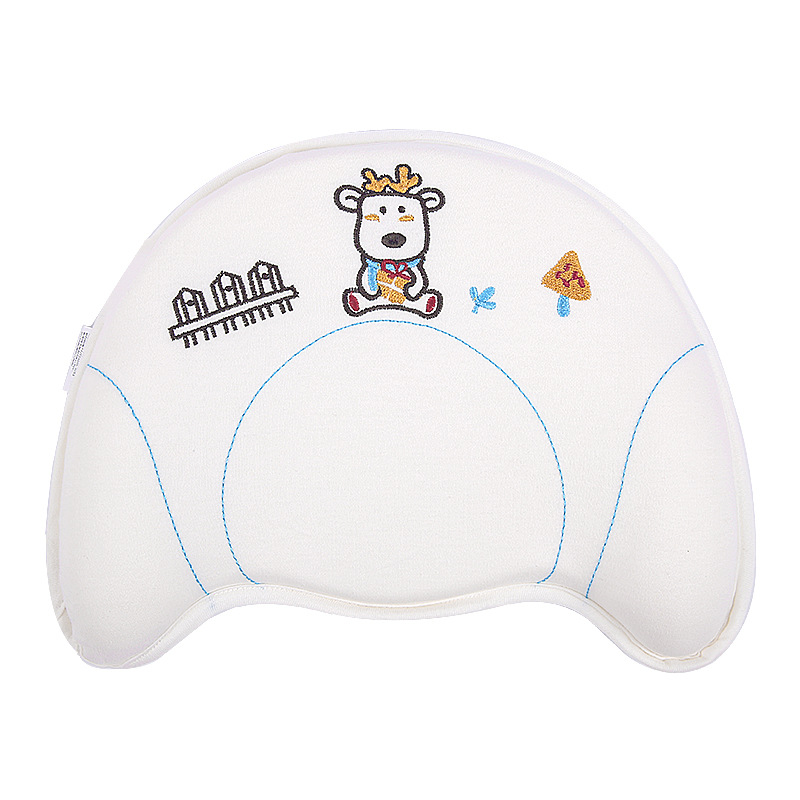 Zero pressure baby styling pillow correction pillow 0-1 years old newborn baby head shape correction anti-deviation head memory pillow