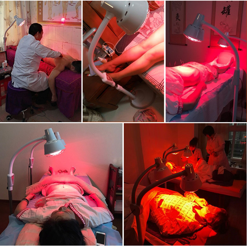 Full-Baked Infrared Physiotherapy Bulb 275W Far Infrared Electric Grill for Beauty Heating Household Bulb Heating