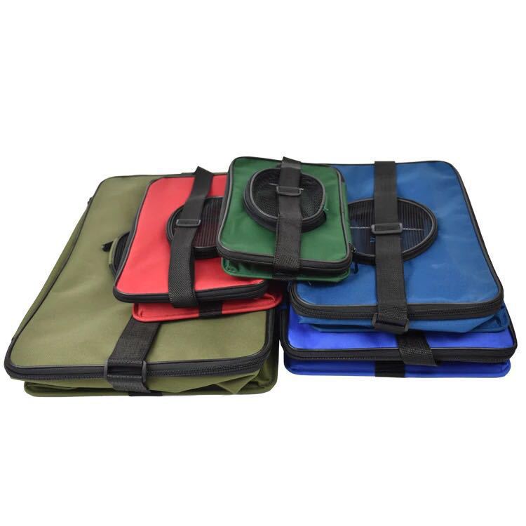 In stock supply fishing bucket folding water tank portable live fish bucket with lid fishing supplies fish box canvas fish bucket