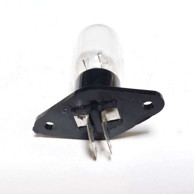 Manufacturer microwave oven accessories bulb 2A 240V 25W integrated one-piece curved foot lighting accessories
