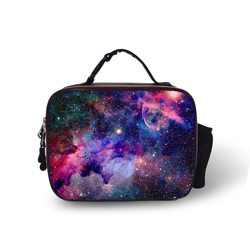 Shining Star Series Leather Meal Bag Detachable Children's Meal Bag Customizable Lunch Bag Lunch Box