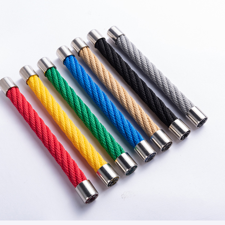 16MM Outdoor Adventure amusement net rope clip steel wire six-Strand Amusement composite rope