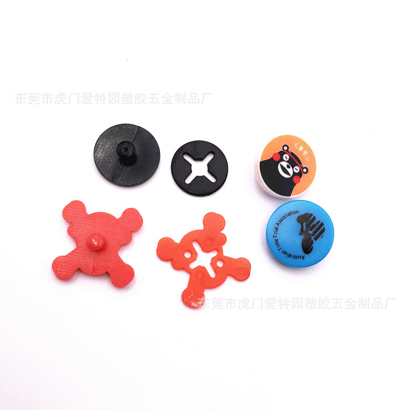 Plastic Card buckle number cloth buckle marathon buckle running buckle number plate fixed buckle outdoor sports card buckle