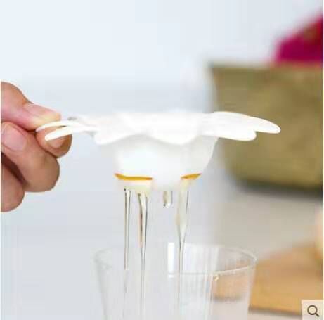 2019 New Daisy Egg White Separator Creative Flower Egg Separator