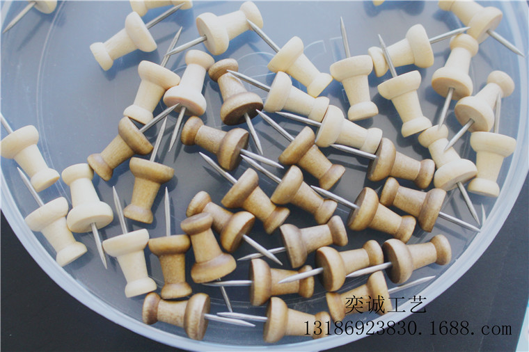 Hemu I-shaped nail wooden drawing nail original wood nail multi-purpose artistic creative labeling nail manufacturer supply