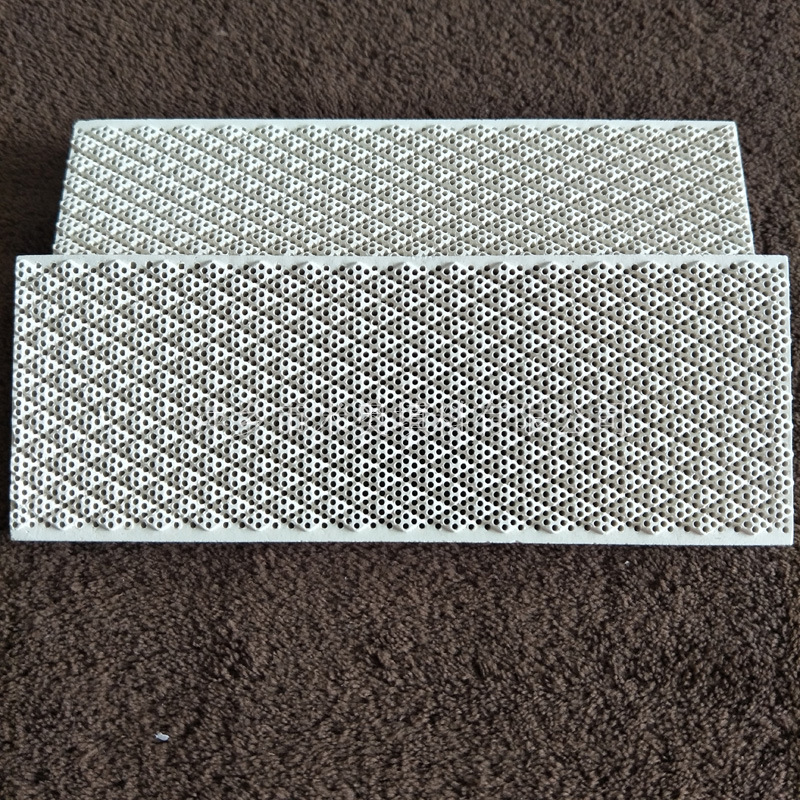 Burner Stove Head Accessories Infrared Burning Plate Infrared Honeycomb Ceramic Plate 164x64x13mm