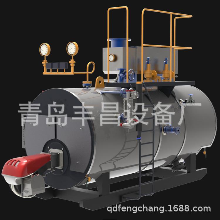 Подержанный горизонтальный котел на топливном газе для домашнего отопления, горячей воды, низкого давления