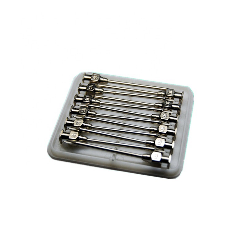 Stainless Steel Needle Tube Veterinary Injection Needle Veterinary Needle 14 Long Locke 18g