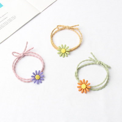 Korean Style Headwear, Small Daisy Flower Hairband, Korean Cute Hair Rope, Small Fresh Ins Hyuna Style Headband Wholesale