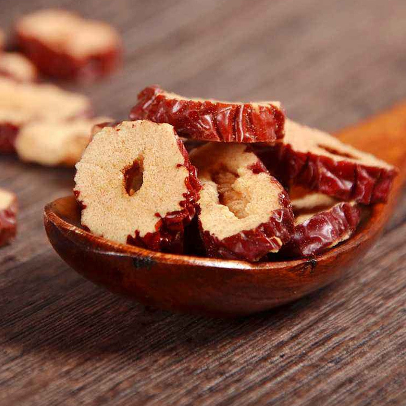 Low-Temperature Baked Cooked Red Date Rings, Seedless Crispy Dried Dates, Wholesale Grain Grinding Raw Materials