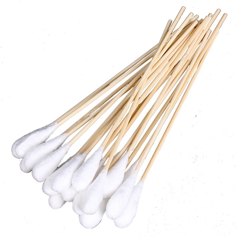 Medical gynecological large cotton head super long cotton swab cotton swab 20CM gynecological medicine cotton swab 20 pack