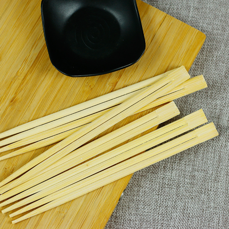 Disposable Twin Chopsticks Bamboo Chopsticks Restaurant Packaging 21cm Wholesale Household Dining Chopsticks