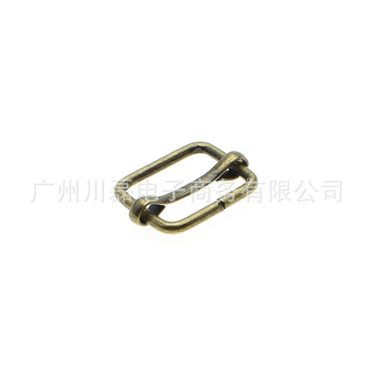 Bronze metal pull core buckle iron plated nickel-free nickel 10mm -38mm three-speed adjustable Japanese buckle