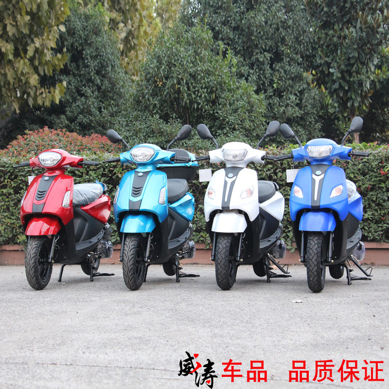 New Jog Scooter 125Cc Fuel Qiaoge Second Generation Scooter Adult Two-Wheel Moped Wholesale