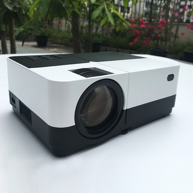 Mobile phone smart projector 2019 new wifi wireless on-screen 720p miniature portable mini home theater