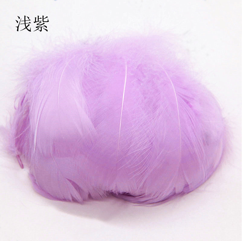 Macaroon color DIY feather 8-15cm cat stick chandelier feather dream catcher handmade color feather